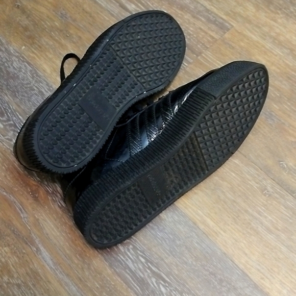 Adidas - Black Patent Leather Sneakers US 10 - NEW - Unisex - Picture 5 of 5